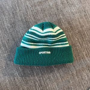Sporting Portugal football beanie
